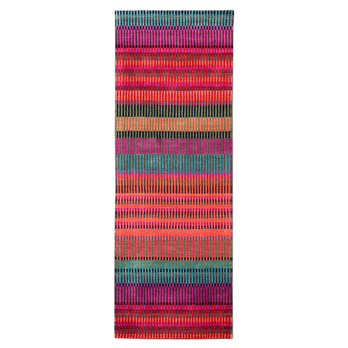 luxury rug, geometric rug, modern rug, wool rug, red rug, designer rugs, colourful rug, stripy rug 