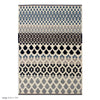 wool rug, geometric pattern, neutral rug