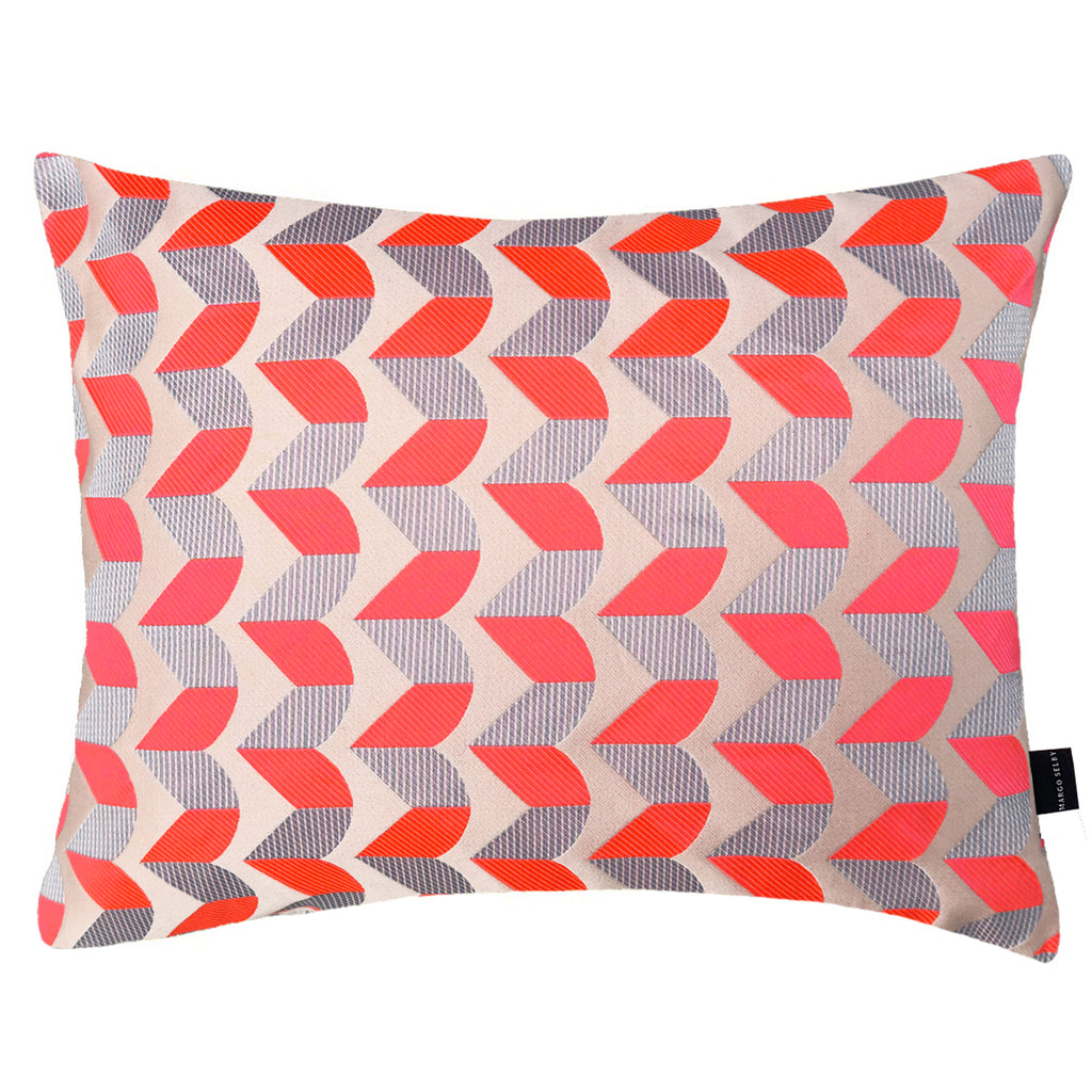 Designer cushion, Decorative cushion, Geometric cushion, Colourful cushion, Luxury cushion, Seat cushion,  couch cushion covers, Cushion cover, neutral cushion, orange cushion