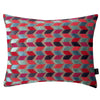 Designer cushion, Decorative cushion, Geometric cushion, Colourful cushion, Luxury cushion, Seat cushion,  couch cushion covers, Cushion cover, red cushion