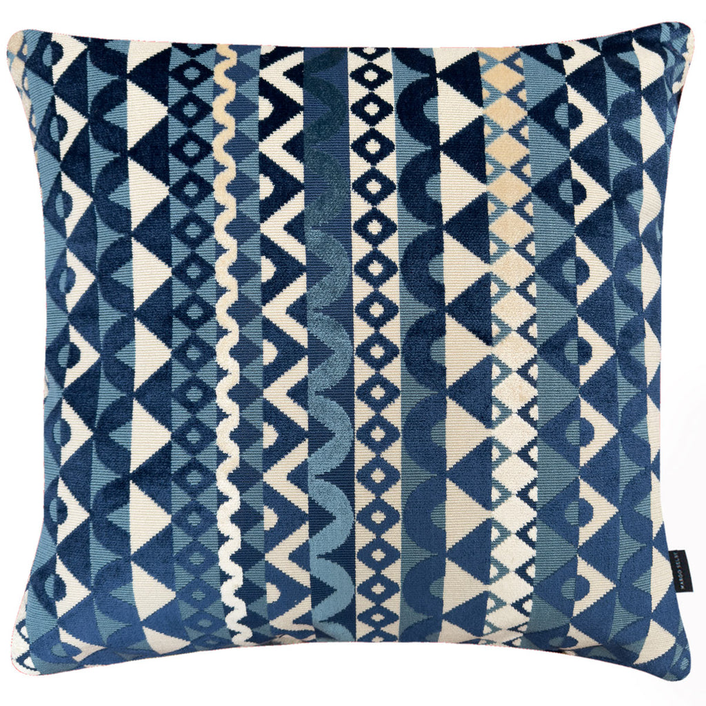 Designer cushion, Decorative cushion, Geometric cushion, Colourful cushion, Luxury cushion, Seat cushion,  couch cushion covers, Cushion cover, blue cushion