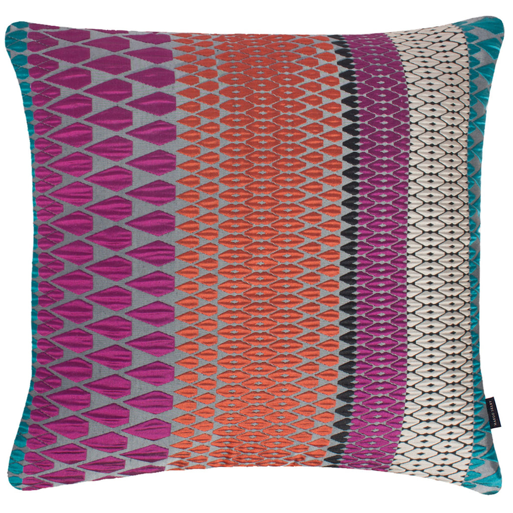 Designer cushion, Decorative cushion, Geometric cushion, Colourful cushion, Luxury cushion, Seat cushion,  couch cushion covers, Cushion cover, orange cushion, 