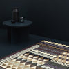 Geometric pattern, neutral rugs, designer rugs, luxury rugs, wool rugs, geometric rug, modern rug