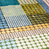 luxury rug, geometric rug, modern rug, wool rug, designer rugs, colourful rug, yellow rug, blue rug, green rug