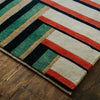 luxury rug, geometric rug, modern rug, wool rug, designer rugs, colourful rug, stripe rug