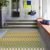 Geometric pattern, colourful rugs, designer rugs, luxury rugs, wool rugs, geometric rug, modern rug, yellow rug